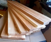 Parapety, schody drewniane/ Jesion/ Dąb/Na wymiar