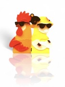 Kogut Franek i Baranek-Brelok druk 3D + Gratis