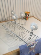 Pojemniki pod kosmetyki do łazienki IKEA na przyssawki na ścianę