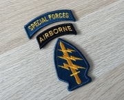 Naszywka - 1st Special Forces Command (Airborne) + Tabs