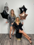 Cekinowa, błyszcząca sukienka mini totalny HIT! 