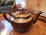 Czajnik imbryk ceramiczny Art Deco sygnowany Anglia