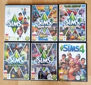 The Sims kolekcja PC 6 sztuk