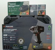 NOWY zestaw klucz udarowy 20V PARKSIDE PERFORMANCE PASSP 20-Li B4+8ah ładow