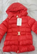 Kurtki ocieplane dla dziewczynki 3-8 lat