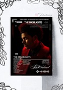 The Weeknd The Highlights album a3 w ramce obraz poster rap