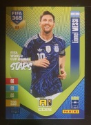 PANINI ADRENALYN FIFA 365 2027 Lionel Messi WORLD CUP STARS NUMER 212