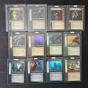 Kolekcja prawie 100 kart FOIL Lord of the Rings TCG – Unikaty LOTR