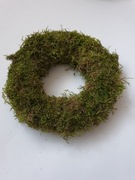 Wianek z mchu 35 cm, wypełn. z gałązek brzozy