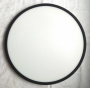 Plafon LED Kingfisher YONNET sufitowy ścienny duży płaski biały 43cm