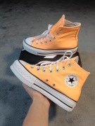 Trampki Converse Chuck Taylor All Star Lift Hi orange hight sneakersy 37eu