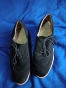 Półbuty damskie czarne