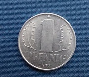 Moneta Niemcy 1 fenig 1973 NRD 