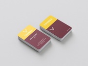 Wizytówki | Karty plastikowe PVC | Projekt + Druk | 250 szt.