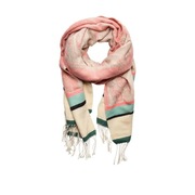 ORIFLAME ODETTE 186x80 duży ciepły szal pastelowy