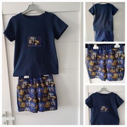 Nowy zestaw komplet "Traktorki" rozmiar 116