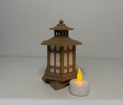 Dekoracyjna latarenka w stylu orientalnym