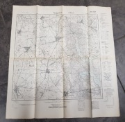 Przedwojenna mapa Ogardy i okolice 1934