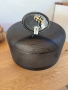 Lampa sufitowa wisząca loftowa siateczkowa