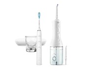 Zestaw Philips Sonicare szczoteczka soniczna i irygator (biały) HX3886/41