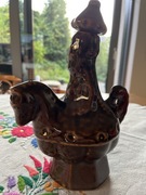 Karafka porcelit Lajkonik PRL