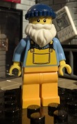 Minifigurka LEGO col037 Fisherman Rybak