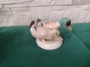 Kaczki figurka porcelana Budapest aquincum