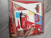 Disney Cars blok rysunkowy z szablonami Zygzak McQueen NOWY