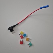 Adapter do kamery wideorejestratora bypass mini plus bezpiecznik 