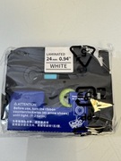 laminowana taśma do drukarki etykiet Brother P-touch