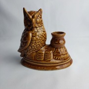 Świecznik ceramiczny w kształcie sowy - Włocławek