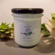 Świeca Sojowa Naturalna 350 ml - Biała Czekolada, hand made