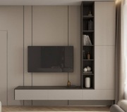 Szafka audio wisząca pod telewizor TV hi-fi meblościanka 