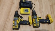 Stanley FMC 625: 2 x wkrętarka + akumulator + ładowarka 