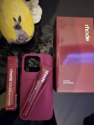 Rhode Raspberry Jelly Apple Iphone 15 Pro max case lip Hailey Bieber 