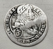 Trojak 1723 r Królestwo Prus Fryderyk srebro 