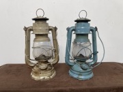 Jupiter Dwie Stare Lampy Naftowe