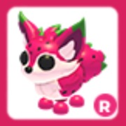Dragonfruit Fox (R) - Adopt Me! Roblox