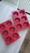 foremki do pieczenia silikonowe , 2x6 sztuk