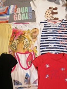 Bluzki dziewczęce krótki rękaw roz 146 /152 