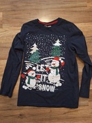 bluzka świąteczna 134cm