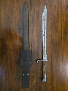 BAGNET POLSKI WZ. 98/05 - LIŚĆ - ORYGINAŁ POLSKA FARBA USUNIETA PIŁA  