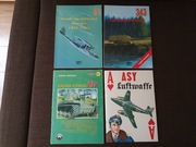 Książki, literatura lotnicza, historyczna - wyd. Militaria Janusz Ledwoch