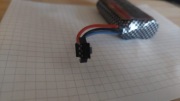 7.4V 1200mAh 2x18650 Li-Ion RC akumulator bateria