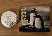 Moneta srebrna Pingwin Czubaty na wyspie Chatam 2020 1 oz