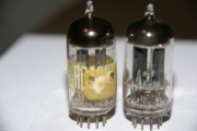 Para 12au7 / ecc82 RCA  black plates lata 50te