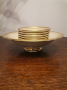 Rosenthal bahnhof selb  złote konfiturówki