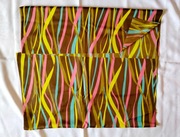 Tkanina kupon materiału wielokolorowy 138x130