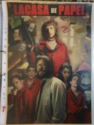 Plakat La Casa de Papel Dom z papieru A3 30x42 Idealny na Prezent
