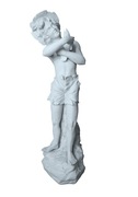 Biskwitowa Figura Rybaka Biskwit Capodimonte 